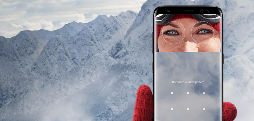 Čtečka oční duhovky je novinkou Samsungu Galaxy S8